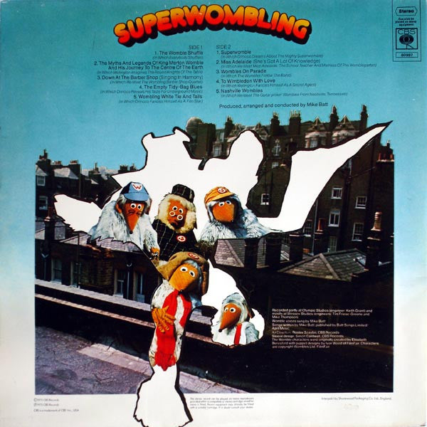 The Wombles : Superwombling (LP)