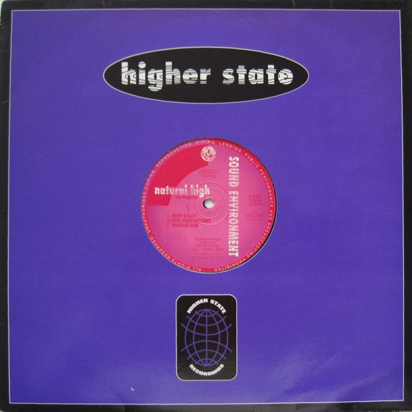 Sound Environment : Natural High (The Remixes) (12", Pin)