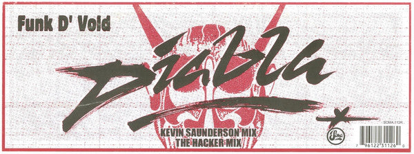 Funk D'Void : Diabla (Kevin Saunderson Mix) / (The Hacker Mix) (12")