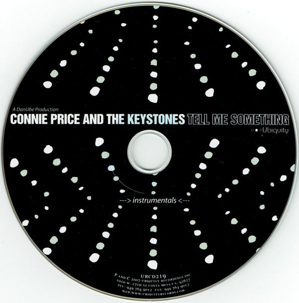 Connie Price & The Keystones : Tell Me Something (2xCD, Album)