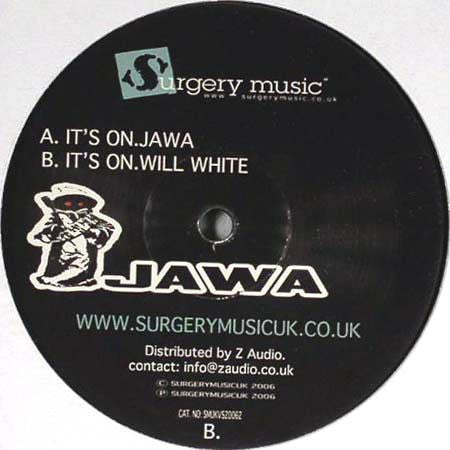 Jawa / Will White : It's On (12", Single)