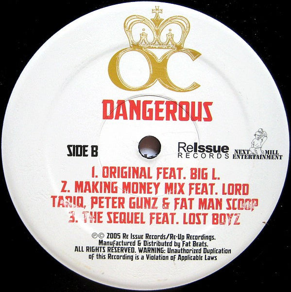 O.C. : M.U.G. / Dangerous (12", RE)