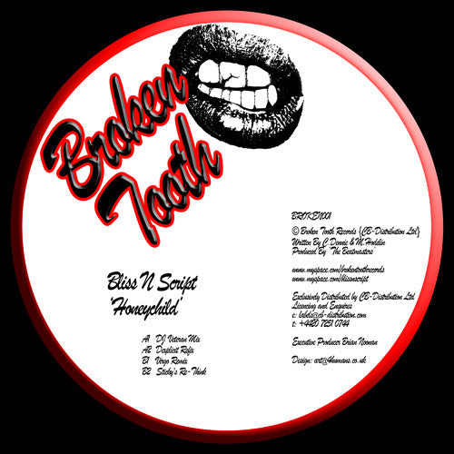 Bliss N Script : Honey Child (12", EP)