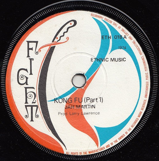 Jah Martin / The Upsetter : Kung Fu (7")