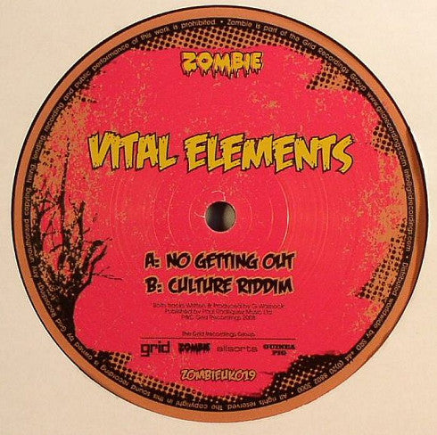 Vital Elements : No Getting Out / Culture Riddim (12")