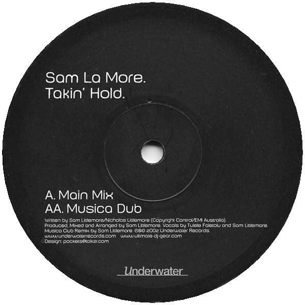 Sam La More : Takin' Hold (12")