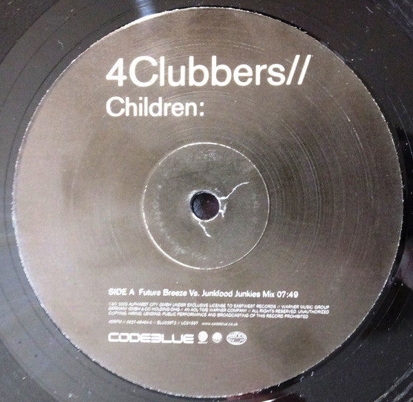 4 Clubbers : Children (12")