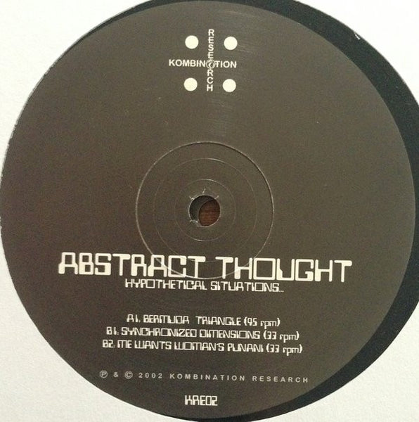 Abstract Thought : Hypothetical Situations (2x12", Album)