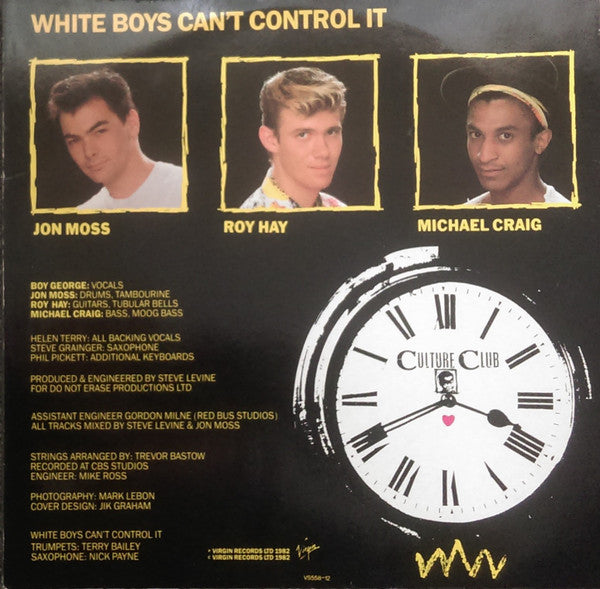 Culture Club : Time (Clock Of The Heart) (12", Single)