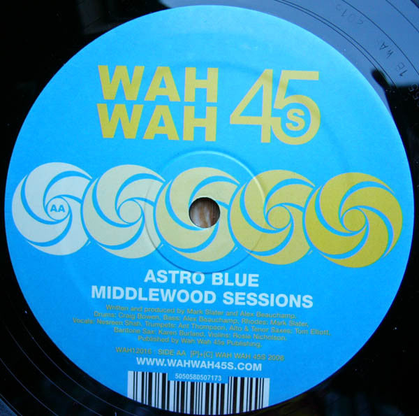 Middlewood Sessions : Red Waters / Astro Blue (12")
