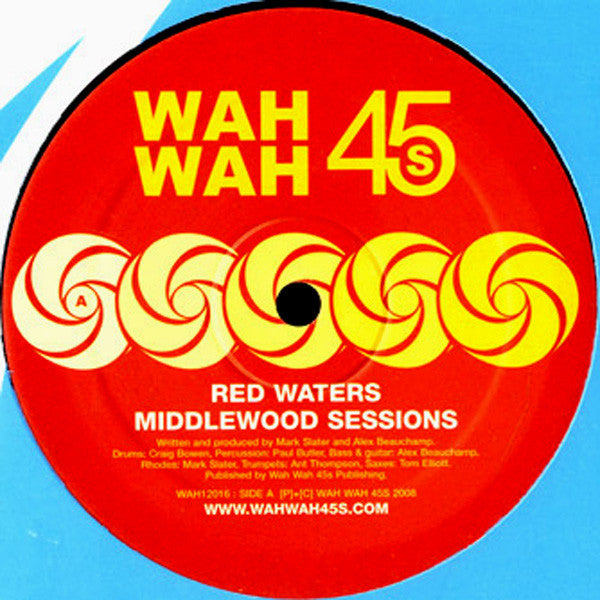 Middlewood Sessions : Red Waters / Astro Blue (12")
