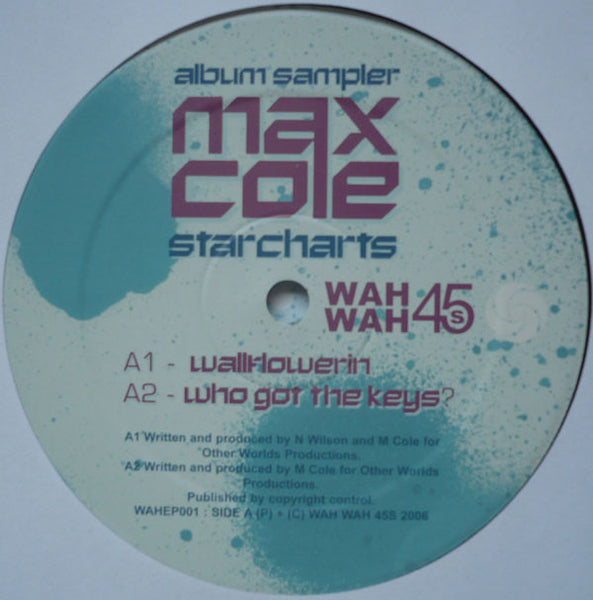 Max Cole : Starcharts Album Sampler (12", EP)