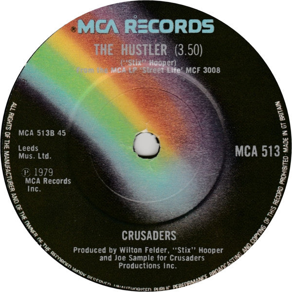 The Crusaders : Street Life (7", Single, Sol)