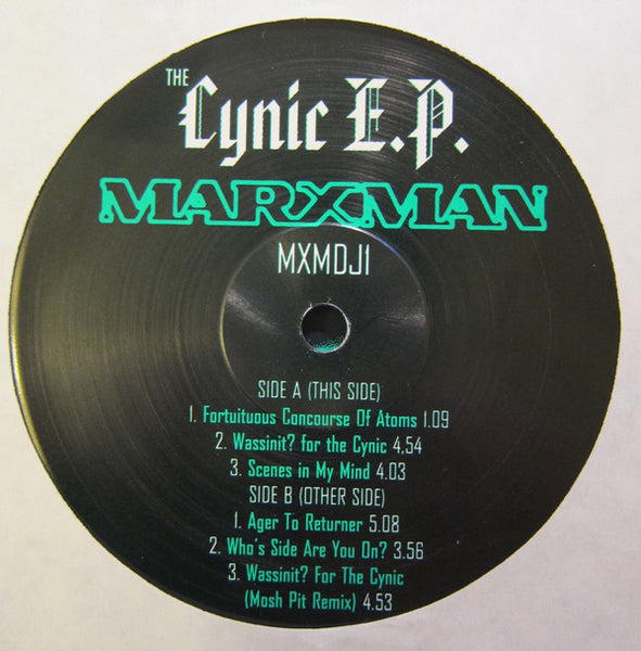 Marxman : The Cynic E.P. (2x12", EP, Promo)