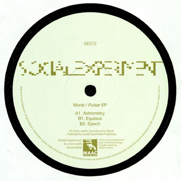 Murat : Pulsar EP (12", EP)