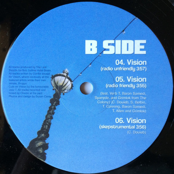 Conflix & The Last Skeptik : Think Twice / Vision (12")