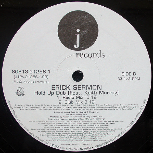 Erick Sermon : Love Iz (12")