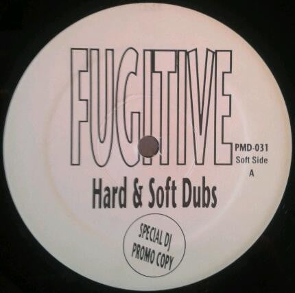 Fugitive (2) : Hard & Soft Dubs (12", Promo, Red)