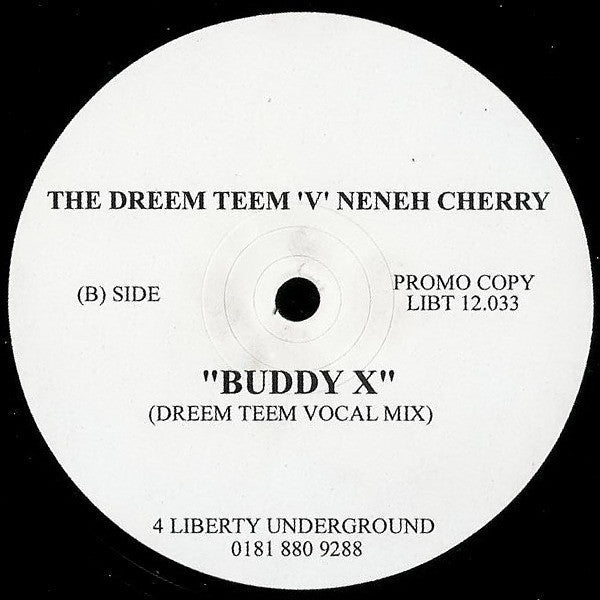 Dreem Teem 'V' Neneh Cherry : Buddy X (12", Promo)
