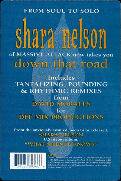 Shara Nelson : Down That Road (12")