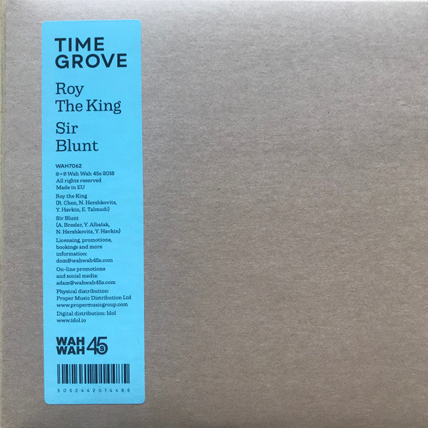 Time Grove : Roy The King / Sir Blunt (7", Single)