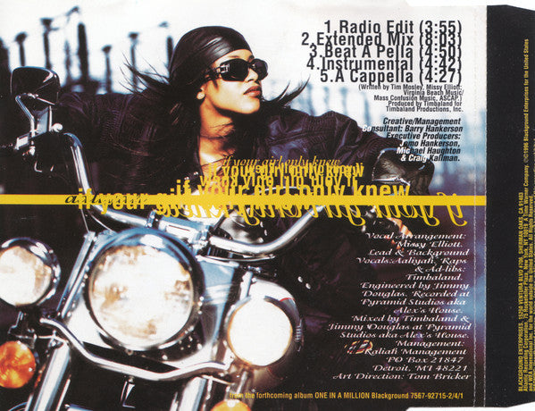 Aaliyah : If Your Girl Only Knew (CD, Single)
