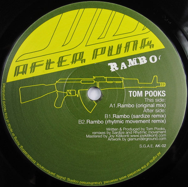 Tom Pooks : Rambo (12")