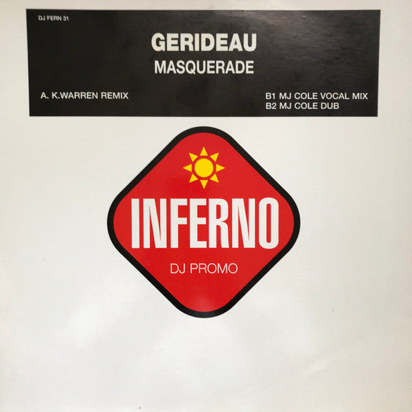 Gerideau : Masquerade (12", Promo)
