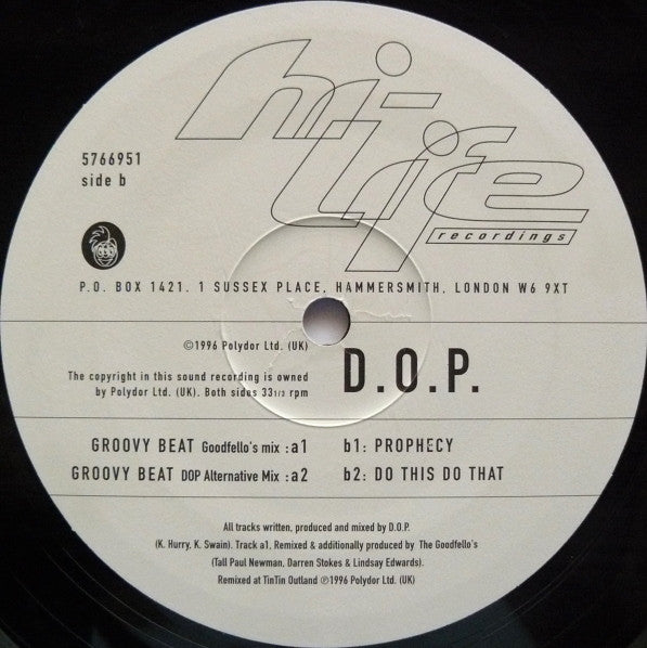 D.O.P. : Groovy Beat (12")