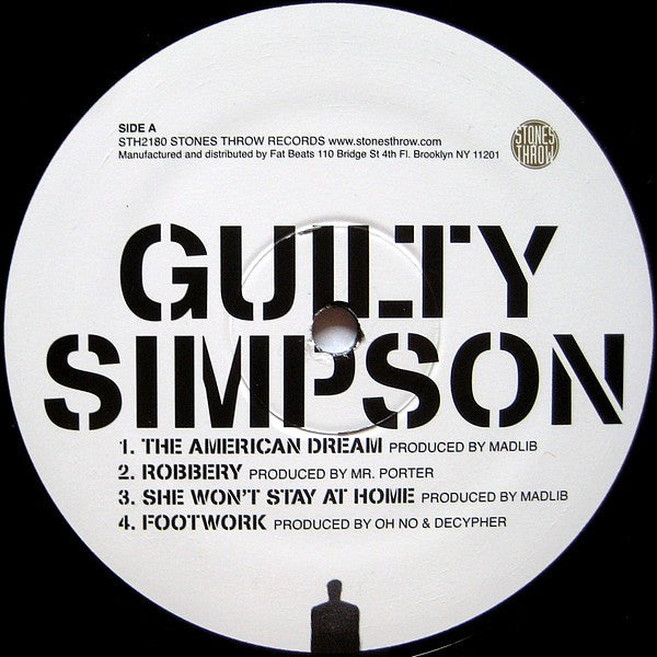 Guilty Simpson : Ode To The Ghetto (2xLP, Album)
