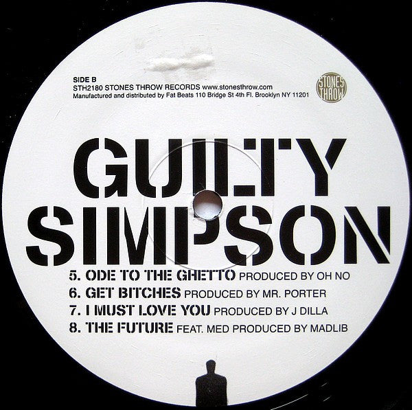 Guilty Simpson : Ode To The Ghetto (2xLP, Album)