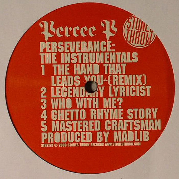 Percee P : Perseverance: The Instrumentals (LP, Album)