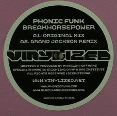 Phonic Funk : Breakhorsepower (12", EP)