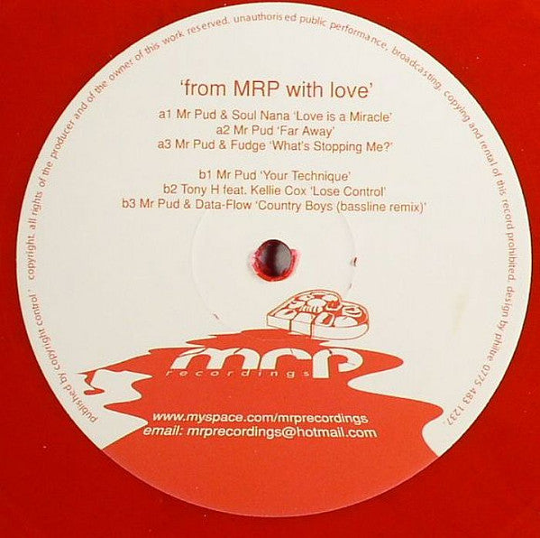 Various : From MRP With Love (12", Red)