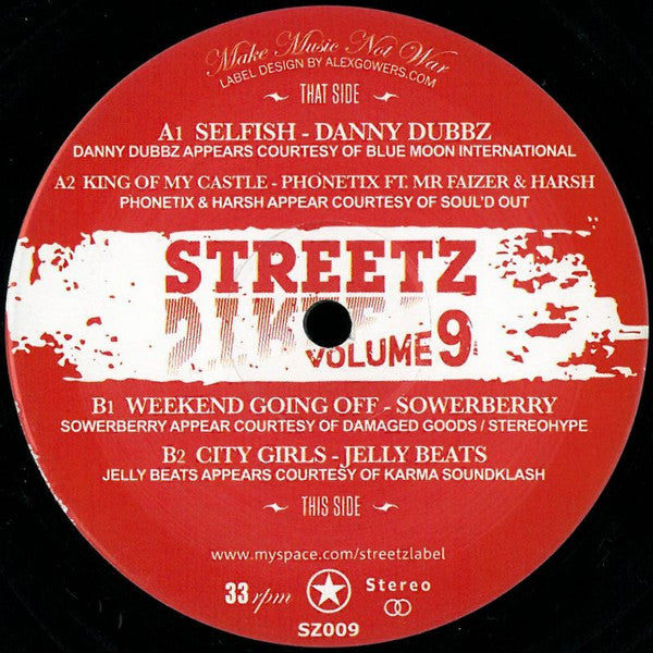 Various : Streetz Vol 9 (12", EP)