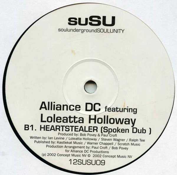 Alliance DC : Heartstealer (12")