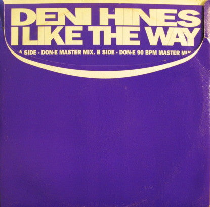 Deni Hines : I Like The Way (12", Maxi, Promo)