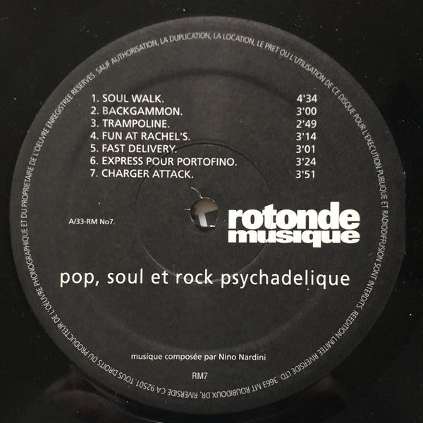 Nino Nardini (2) & The Pop Riviera Group : Rotonde Musique (LP, Album)