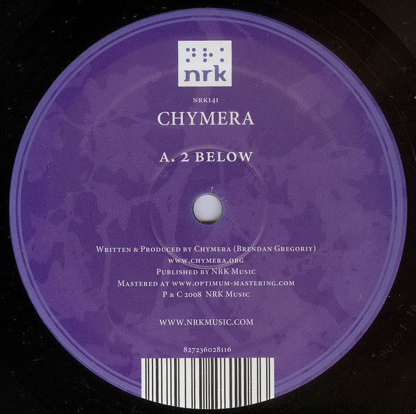 Chymera : 2 Below / Saphiron (12")