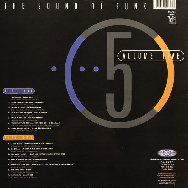 Various : The Sound Of Funk Volume Five (LP, Comp, RE)