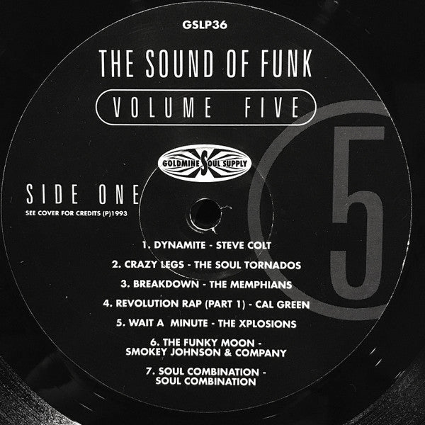 Various : The Sound Of Funk Volume Five (LP, Comp, RE)