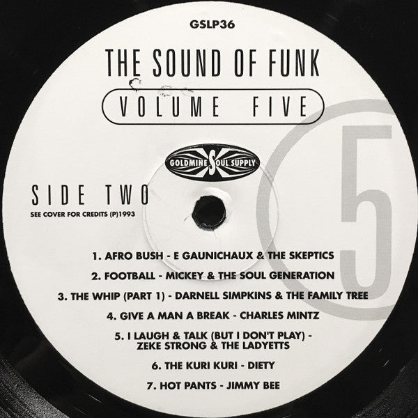 Various : The Sound Of Funk Volume Five (LP, Comp, RE)