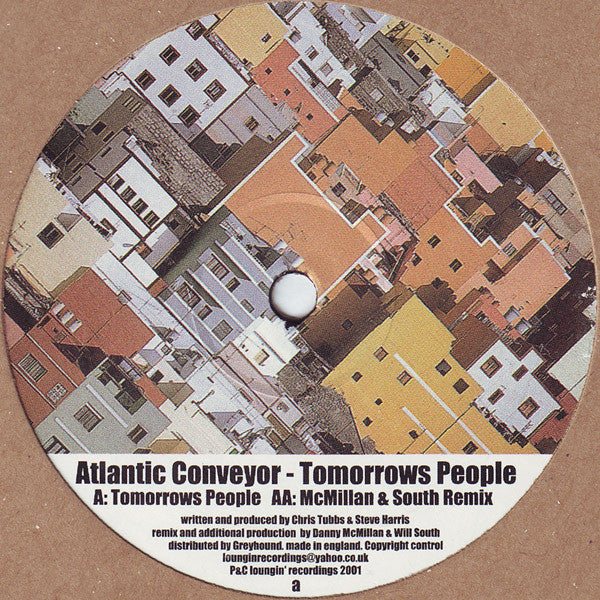 Atlantic Conveyor : Tomorrows People (12")