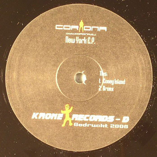 Marco Corona : New York E.P. (12")