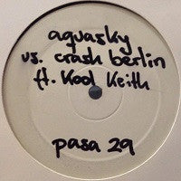 Aquasky Vs. Crash Berlin : Movin' The Hype Track (Remixes) (12", Promo, W/Lbl)