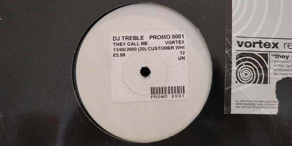 DJ Treble T : They Call Me (12", W/Lbl)