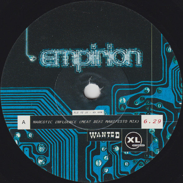 Empirion : Narcotic Influence / Ciao (7", Ltd)