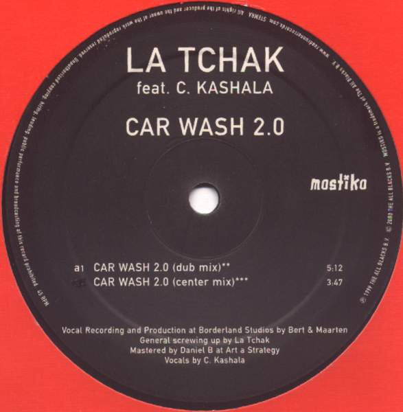 LaTchak Feat. Chantal Kashala : Car Wash 2.0 (12")