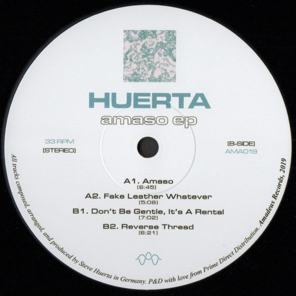 Steve Huerta : Amaso EP  (12", EP)