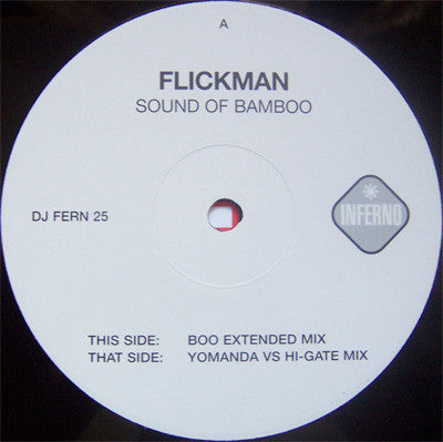 Flickman : The Sound Of Bamboo (12", Promo)